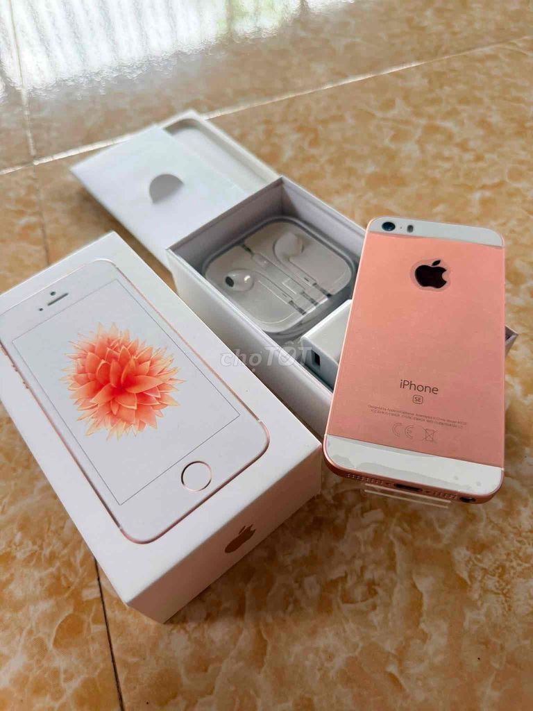 Apple iPhone SE 2016 32GB Rose Gold chưa sử dụng. Mua bán Điện thoại tại Thành phố Biên Hòa Đồng Nai được đăng bởi hoàng hình 1