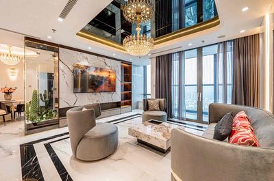 CHO THUÊ CĂN HỘ 3PN VINHOMES NỘI THẤT ĐẸP VIEW THOÁNG