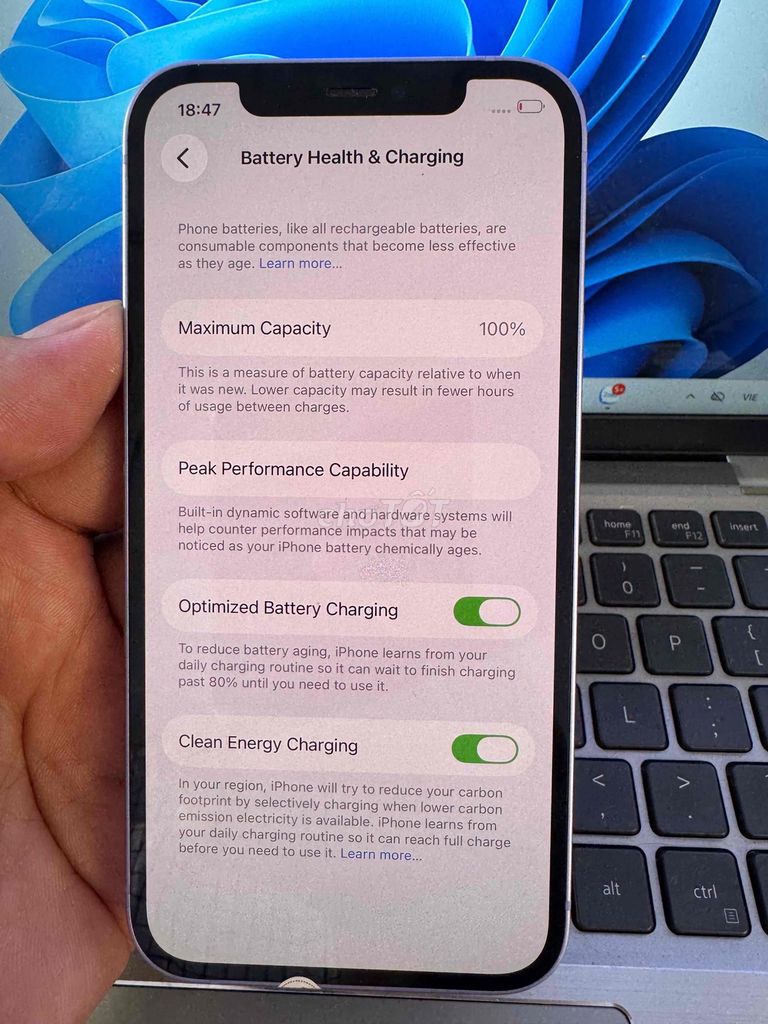Apple iPhone 12 128GB Tím 100%. Mua bán Điện thoại tại Quận 6 Tp Hồ Chí Minh được đăng bởi QUỐC THIÊN BÁN GÓP 0 ĐỒNG  hình 1