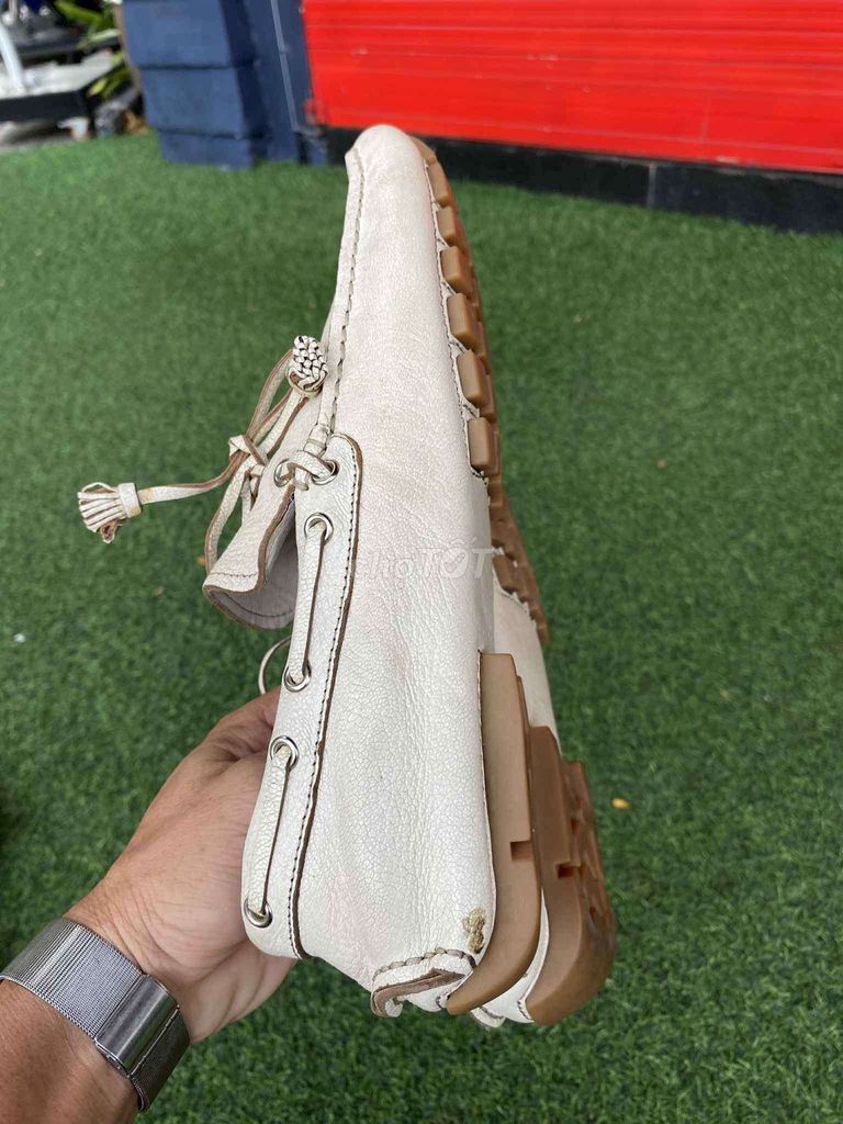 Giày sezi 39  lười Bally nam da thật trắng kem. Mua bán Giày dép tại Quận Thanh Khê Đà Nẵng được đăng bởi lanh pham hình 2