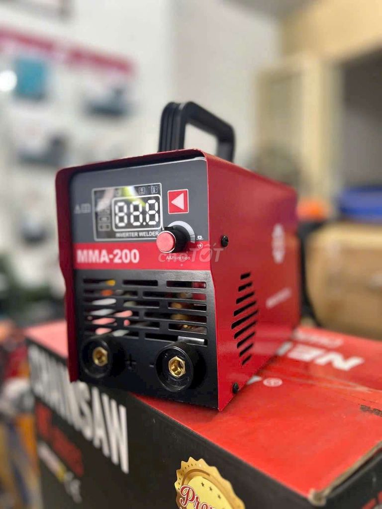 Máy hàn HUAO MMA-200 Đỏ. Mua bán Đồ chuyên dụng, Giống nuôi trồng tại Huyện Châu Thành Hậu Giang được đăng bởi DUY BEL TRẦN hình 1