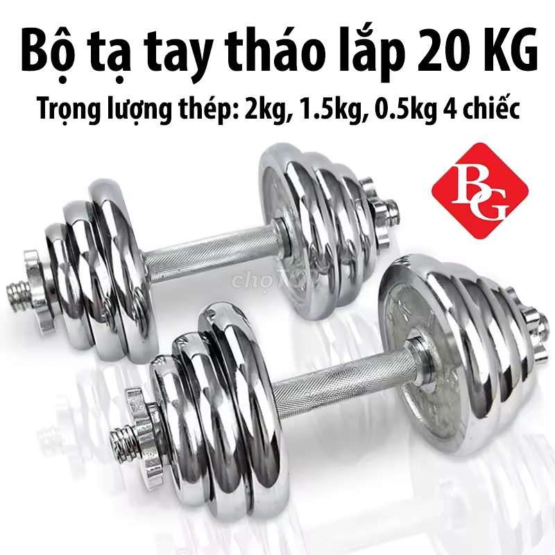 BỘ TẠ LẮP GHÉP MẠ CHROME