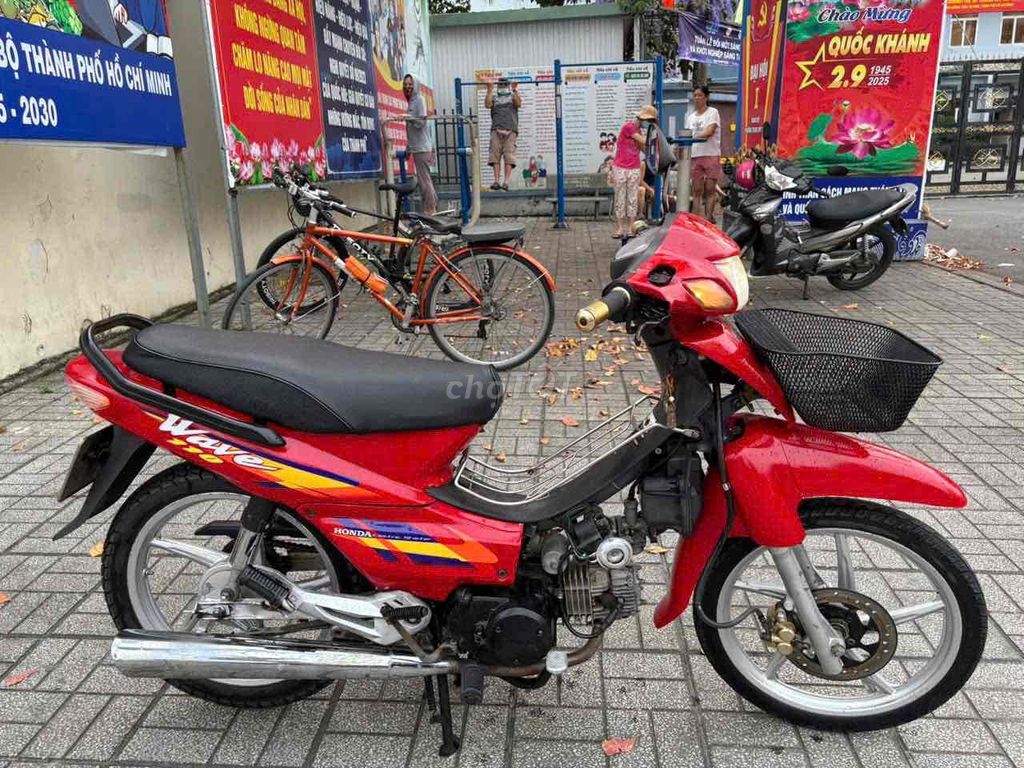 Honda Wave 110 màu Đỏ. Mua bán Xe máy tại Quận 12 Tp Hồ Chí Minh được đăng bởi Xe Máy Cũ Giá Tốt Được Giá Là Hốt  hình 1