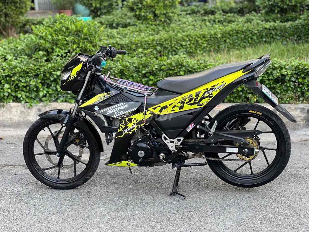 Suzuki Satria 150 Fi 2019 Vàng đen. Mua bán Xe máy tại Quận 11 Tp Hồ Chí Minh được đăng bởi Hưng Từ hình 3