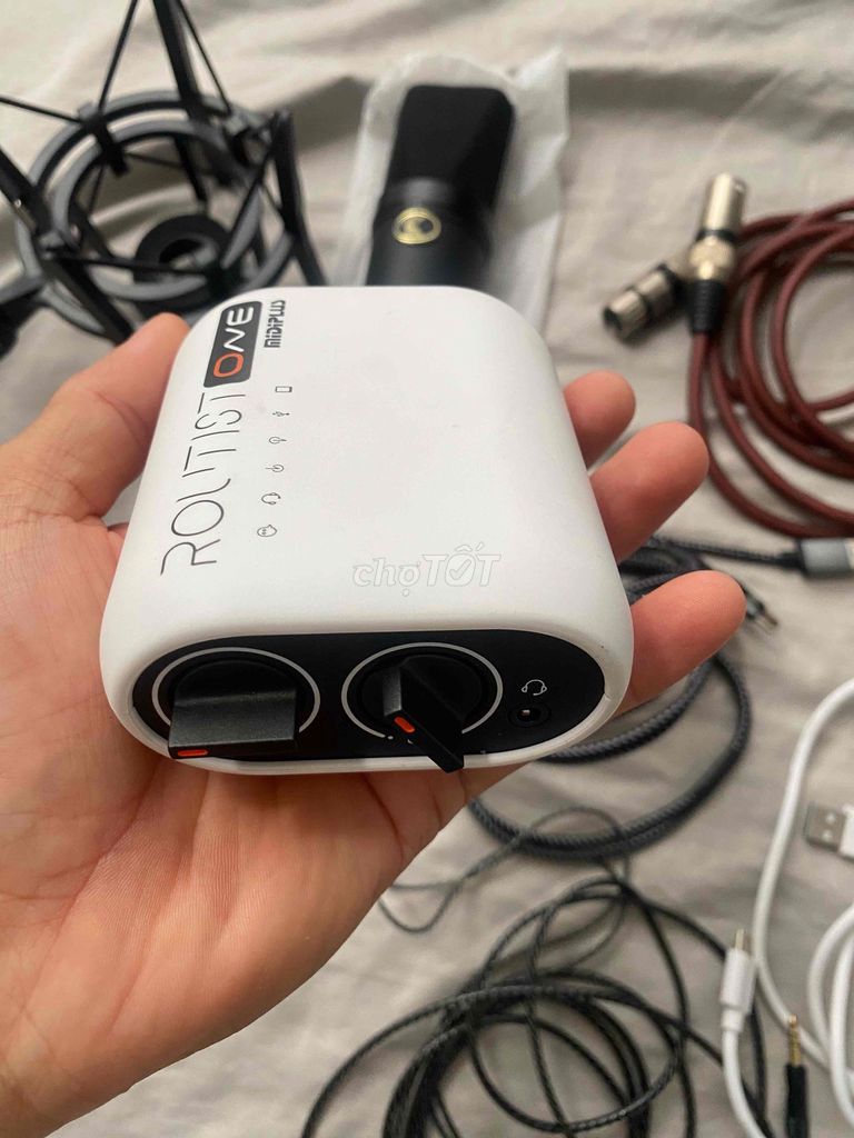 Soundcard Routist One Trắng. Mua bán Tivi, Âm thanh tại Quận Bình Thạnh Tp Hồ Chí Minh được đăng bởi THANH VIỆT hình 1