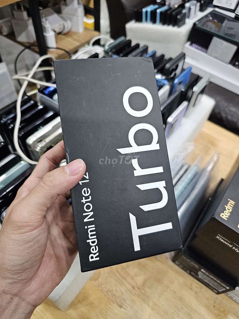 XIAOMI REDMI NOTE 12 TURBO 5G FULBOX ZIN ĐẸP Q.TẾ