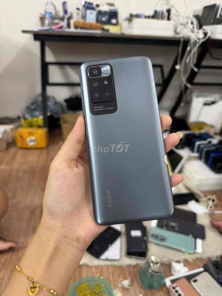 redmi 10,4/128,full vân, sạc nhanh,pin5000. Mua bán Điện thoại tại Thành phố Thủ Dầu Một Bình Dương được đăng bởi Phước Mobile hình 1