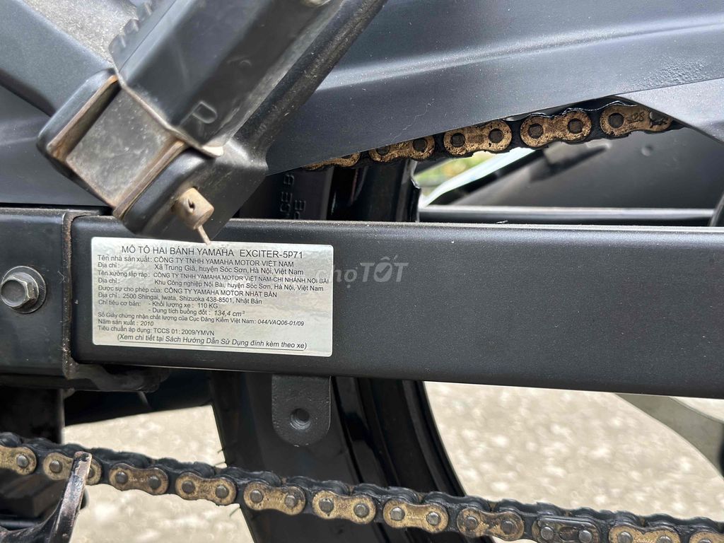 🆘 EXCITER 2010 2 CÀNG 5P71. Mua bán Xe máy tại Huyện Châu Thành Sóc Trăng được đăng bởi Dịch Vụ Cầm Xe Đức Lan  hình 6