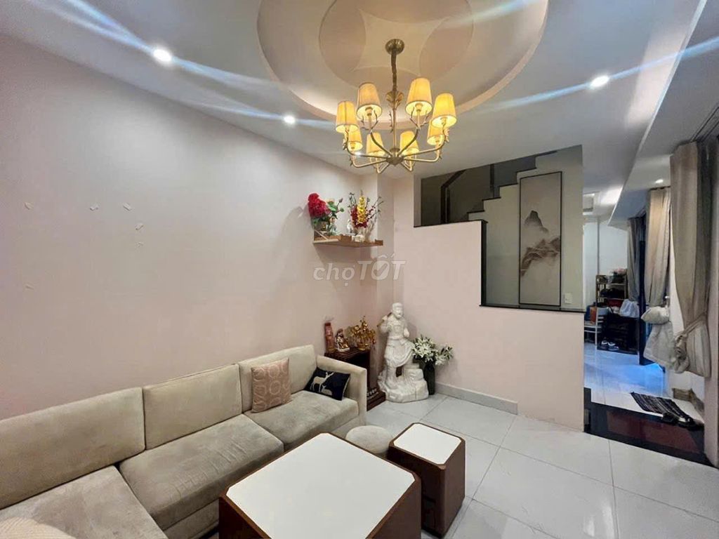 BÁN CHDV -Q1- CÔ GIANG - HẺM LIÊN THÔNG - 4TẦNG-5PN (TL) 11,9,x T.Ỷ