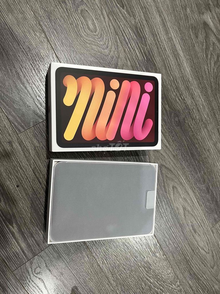 iPad Mini 6 99% hồng 64GB wifi zin all