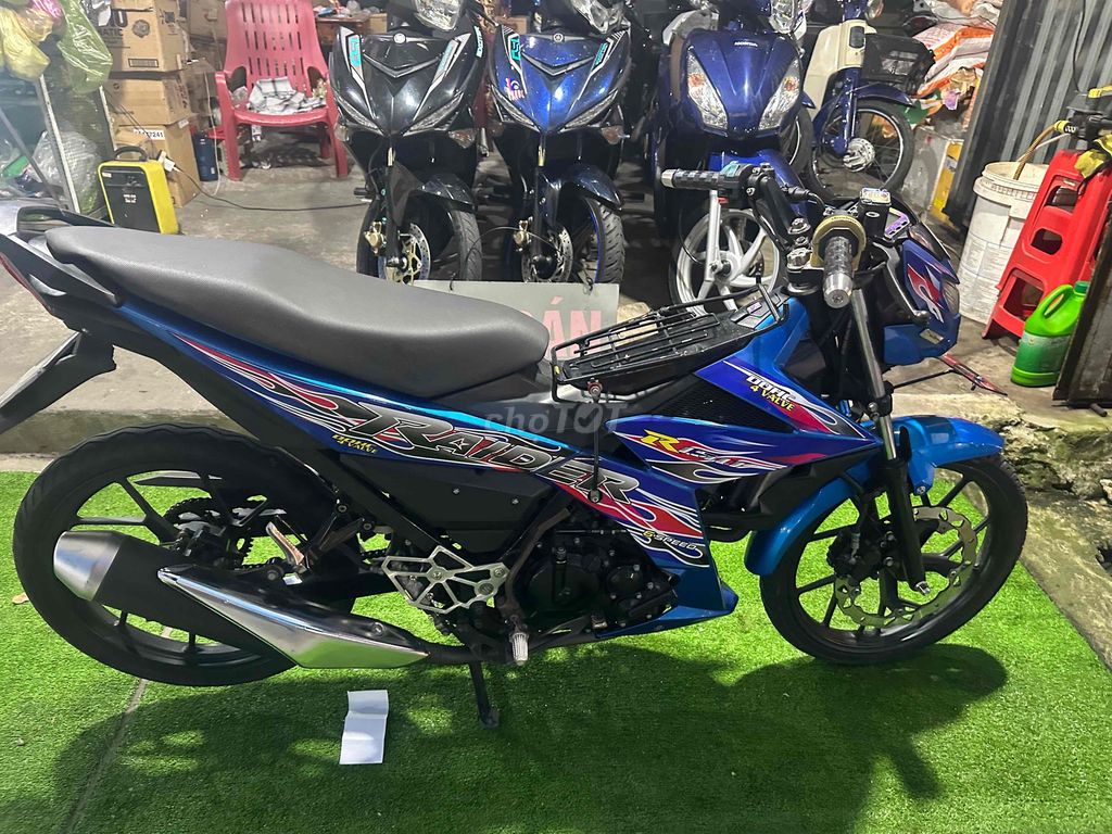 Suzuki Raider 2018 Xanh dương. Mua bán Xe máy tại Quận 12 Tp Hồ Chí Minh được đăng bởi Tuấn tạp hoá đình nguyên hình 4