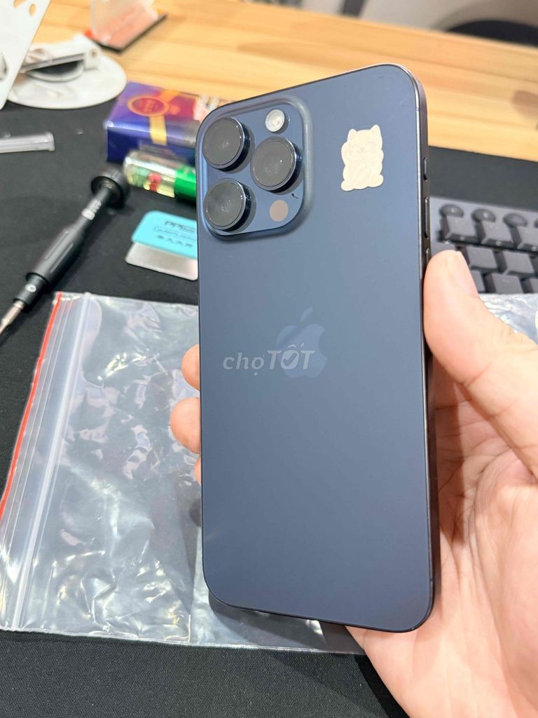 iPhone 15 Pro Max 256GB Tian Xamh. Mua bán Điện thoại tại Thành phố Vũng Tàu Bà Rịa - Vũng Tàu được đăng bởi Cầm Đồ TATmoney Thanh Lý hình 1