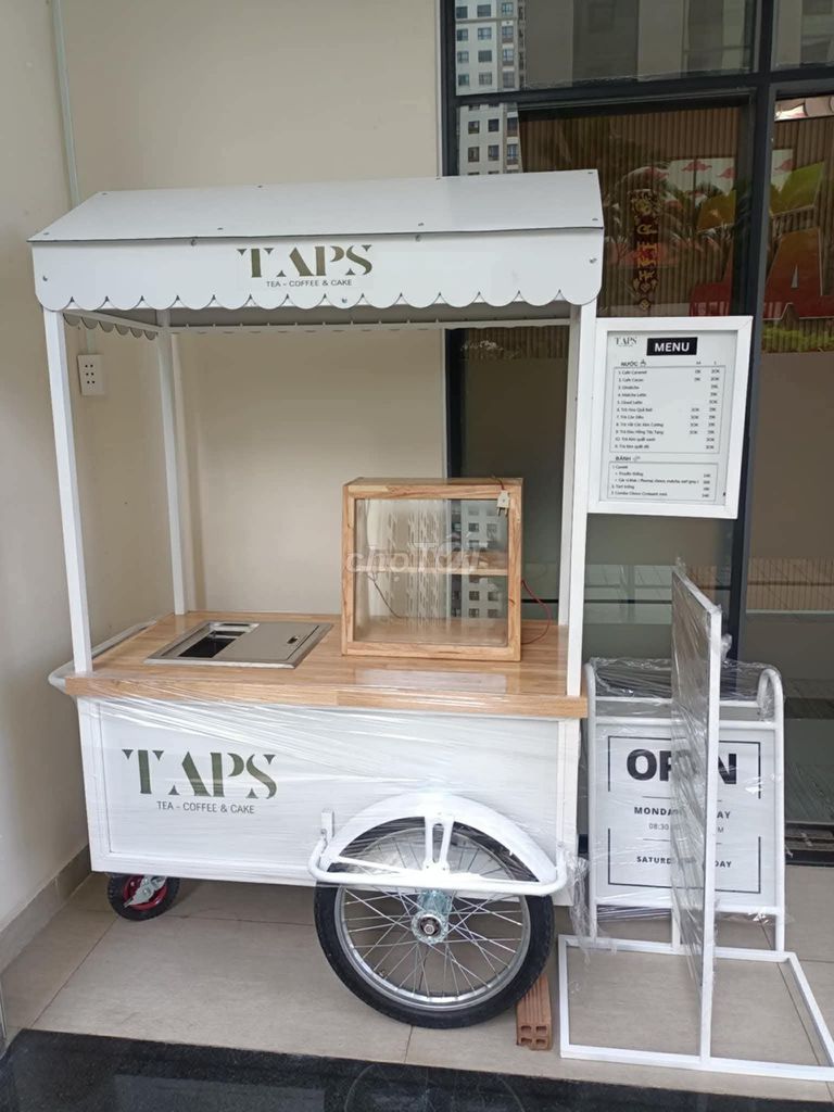 Xe cafe lưu động Trắng. Mua bán Đồ chuyên dụng, Giống nuôi trồng tại Quận 4 Tp Hồ Chí Minh được đăng bởi Ngân  hình 1
