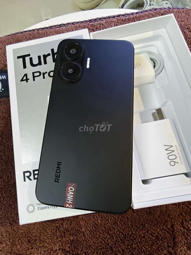 Redmi Turbo 4 Pro 16/256 up rom fullbox. Mua bán Điện thoại tại Quận Hoàng Mai Hà Nội được đăng bởi LongHung Mobile hình 1