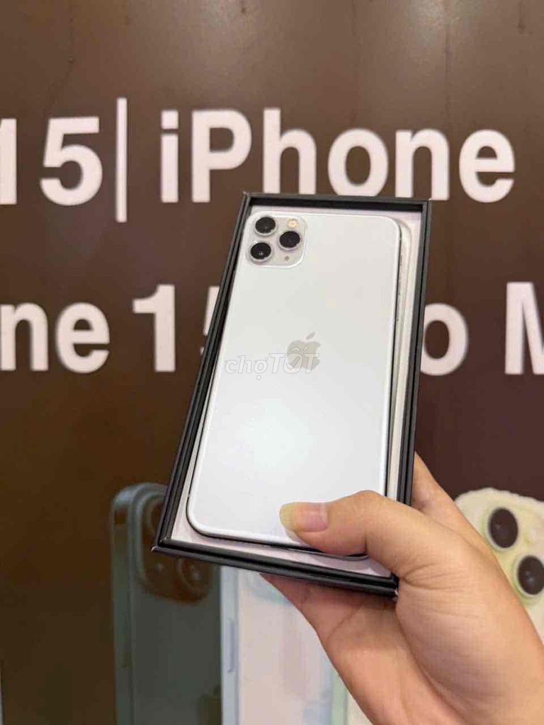 11 Pro Max 64GB Trắng ZA 2 sim pin 87. Mua bán Điện thoại tại Quận 3 Tp Hồ Chí Minh được đăng bởi Nam Á Mobile hình 1