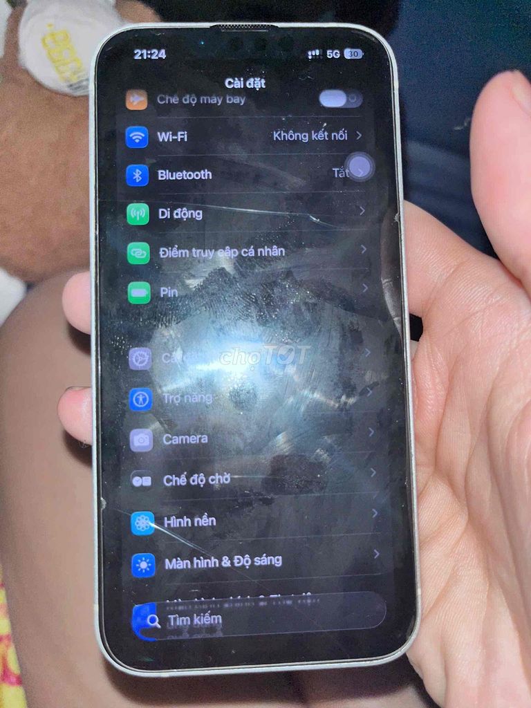 iPhone 13 128GB Trắng Đã sử dụng. Mua bán Điện thoại tại Thành phố Dĩ An Bình Dương được đăng bởi Nguyễn Quang Huyo hình 1