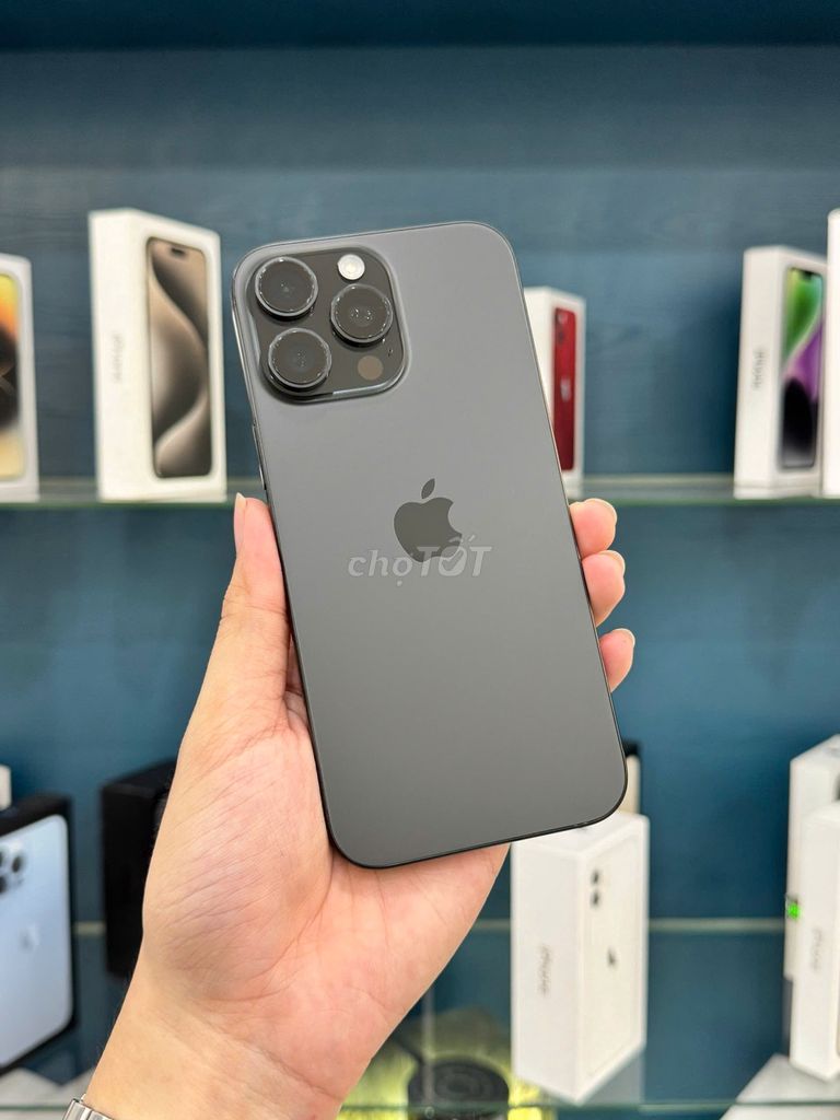 iPhone 16 Pro Max 256GB Đen Quốc Tế Pin 96% Zin Áp. Mua bán Điện thoại tại Quận Phú Nhuận Tp Hồ Chí Minh được đăng bởi TYMO Việt Nam hình 1