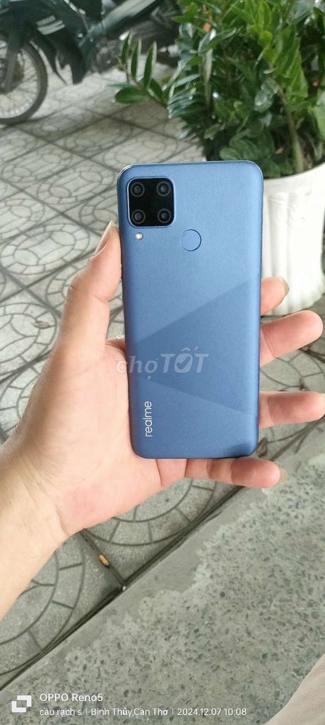 Realme c15..ram 4/64.Pin 6000🔋🔋.ngoại hình đẹp