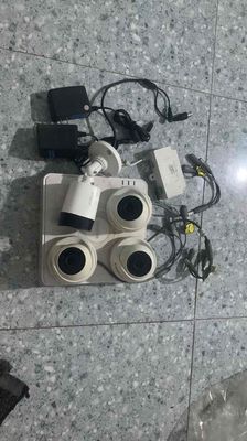 thanh lý bộ camera hik-connek 4 mắt