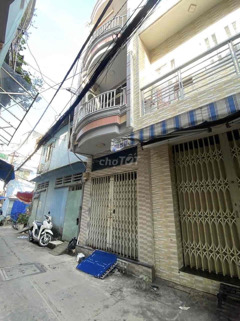 Hẻm 4m Trường Sa Phường 3, 3x11m (nở hậu 6m), 39m2, 3 tầng đúc, giá 4.