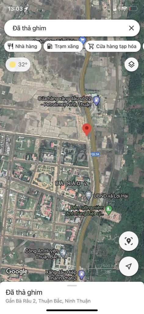 Chính chủ cần bán đất Khu hành chính huyện Thuận Bắc