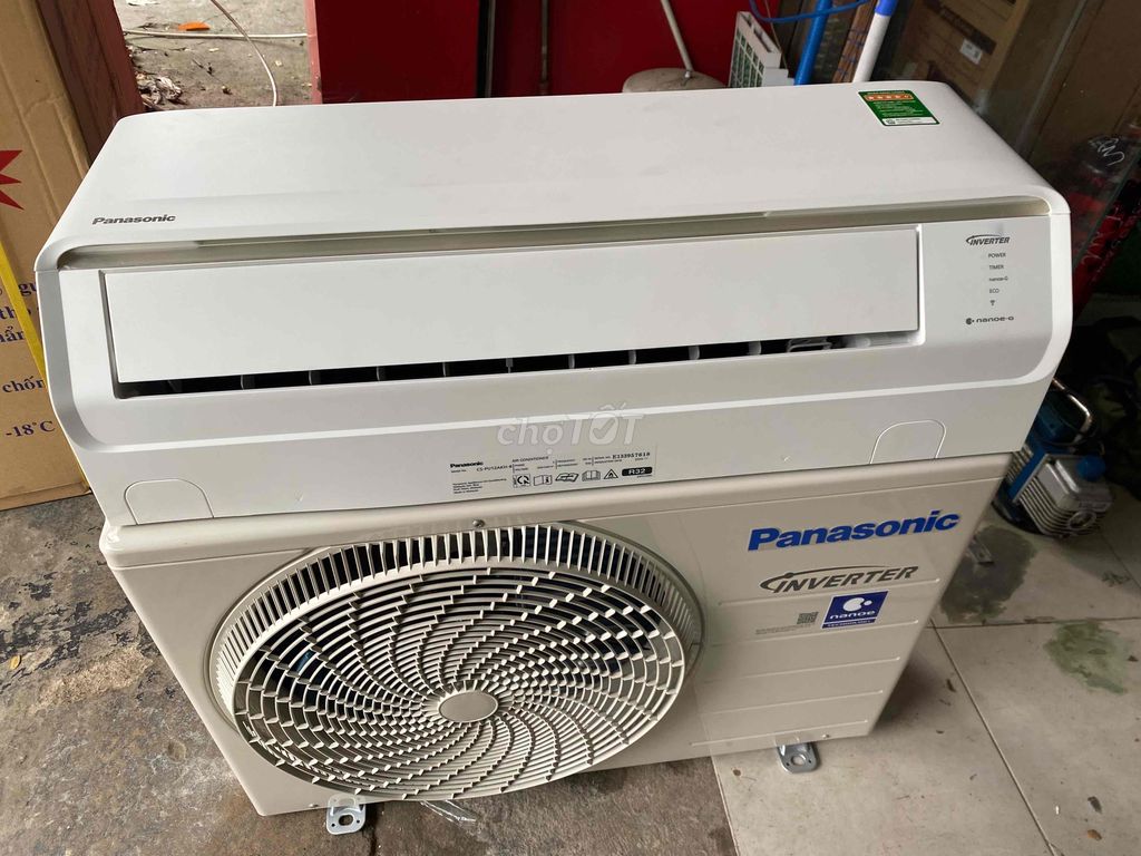 ĐIỀU HOÀ PANASONIC 1,5 HP INVERTER TRƯNG BÀY BH12T