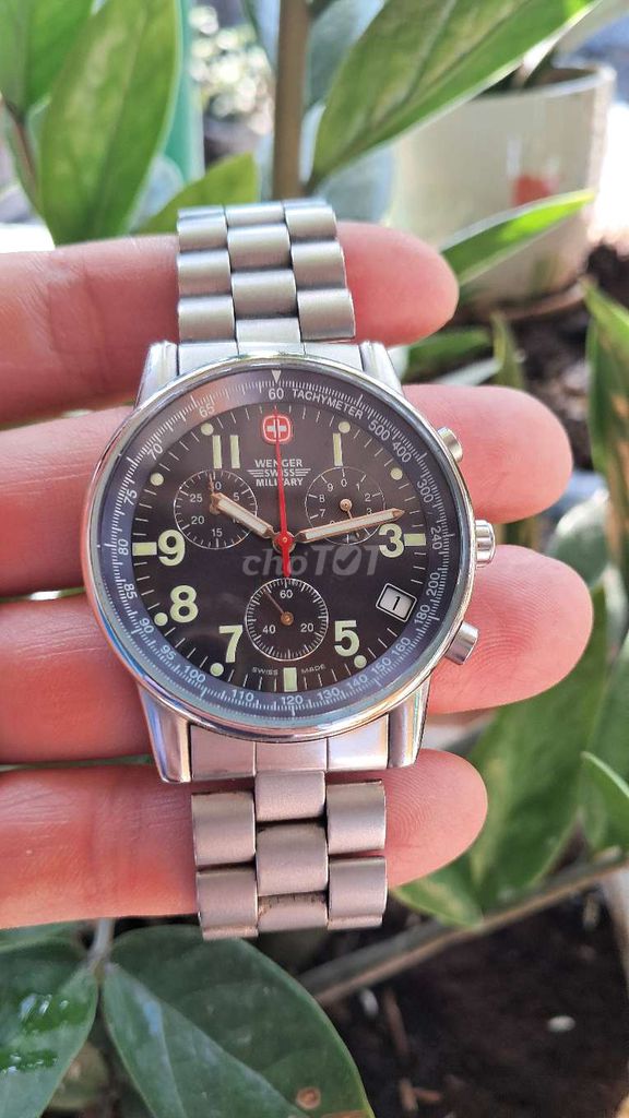 Đồng hồ Wenger Swiss Military Nam Thép Bạc. Mua bán Đồng hồ tại Quận Hồng Bàng Hải Phòng được đăng bởi Đồng Hồ Si Tuyển Trường Đạt hình 1