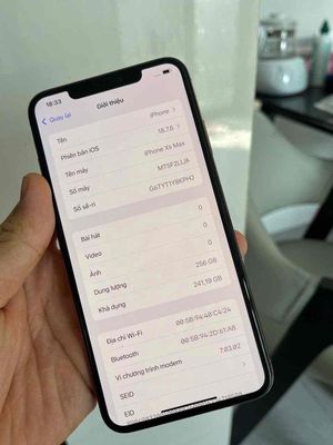 Xs max 256gb Lock Mỹ máy zin - reset thoải mái