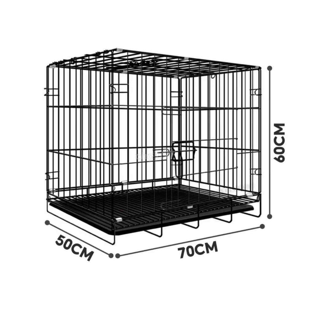 Lồng thú cưng 70x50x60cm. Mua bán Phụ kiện, Thức ăn, Dịch vụ tại Quận Hai Bà Trưng Hà Nội được đăng bởi Phạm Vũ Trà My hình 1