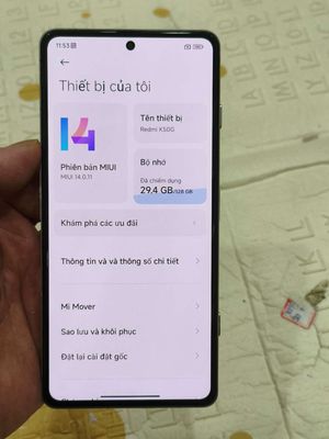 Xiaomi Redmi K50GM 12GB/128GB Bạc Like New