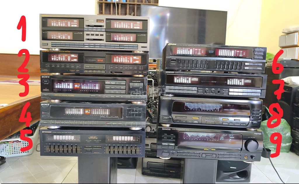 Equalizer Onkyo F77 Xám. Mua bán Tivi, Âm thanh tại Quận Hồng Bàng Hải Phòng được đăng bởi Giáp Bảo hình 1