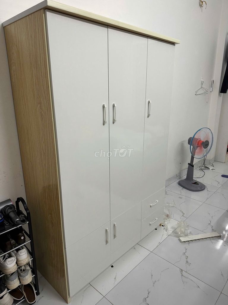 Tủ quần áo nhựa 3 cánh 180cm. Mua bán Tủ, kệ gia đình tại Quận Cầu Giấy Hà Nội được đăng bởi Nội thất nhựa Hà Nội  hình 1