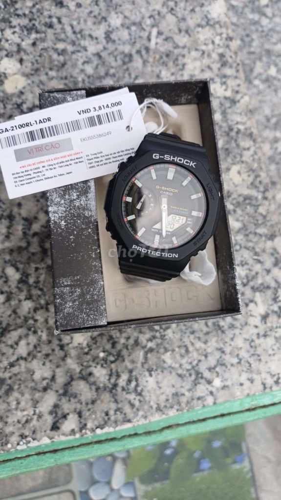Đồng hồ Casio GA-2100RL Đen Nam. Mua bán Đồng hồ tại Huyện Quỳnh Phụ Thái Bình được đăng bởi gshock whatch hình 1