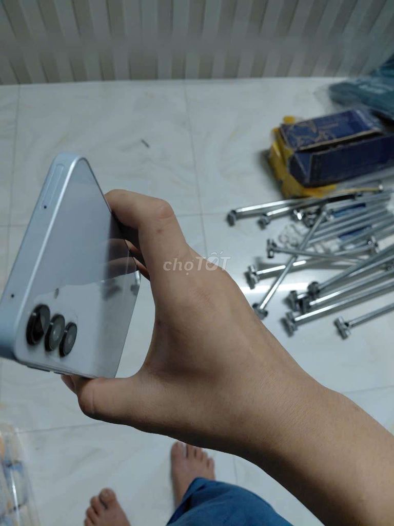 Samsung A35 5G 8GB/256GB Trắng. Mua bán Điện thoại tại Quận Cầu Giấy Hà Nội được đăng bởi Thanh hình 1