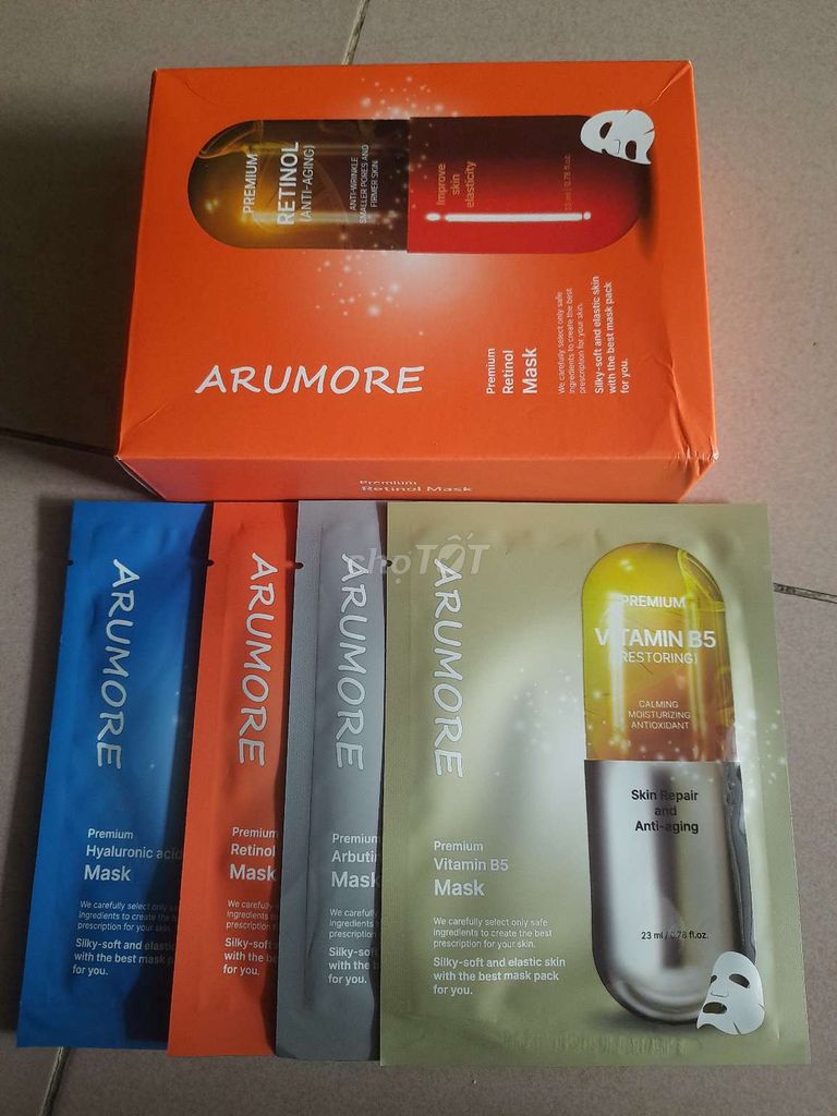 Combo 10 mặt nạ mix 4 loại như ảnh