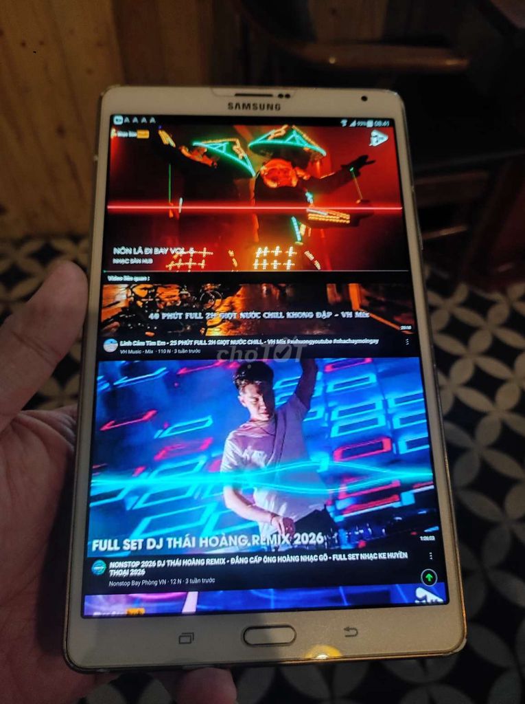 Samsung Tab S 8.3 inch 3.16GB/8GB Vân tay Trắng. Mua bán Máy tính bảng tại Quận Tân Bình Tp Hồ Chí Minh được đăng bởi Hiệp Nguyễn hình 1
