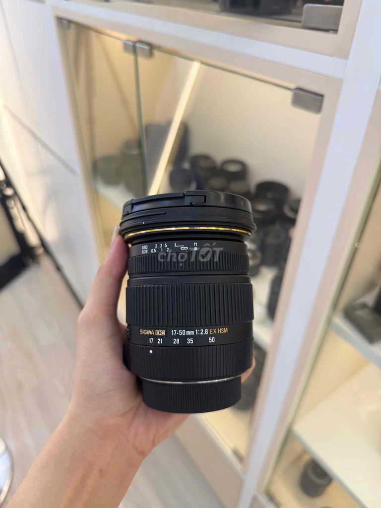 Ống kính Sigma 17-50mm f/2.8 HSM Nikon. Mua bán Máy ảnh, Máy quay tại Quận Phú Nhuận Tp Hồ Chí Minh được đăng bởi Khánh máy ảnh top 1 hình 1