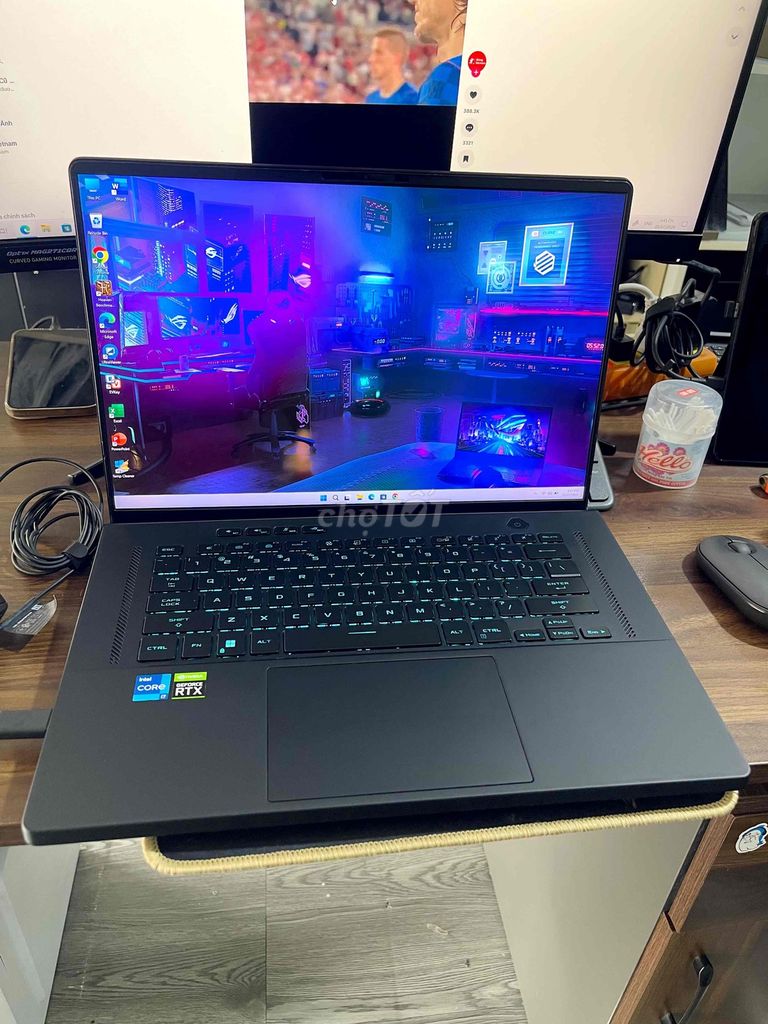 Asus ROG M16 GU603Zm i7-12700H/Rtx3060/ 16’. Mua bán Laptop tại Thành phố Thuận An Bình Dương được đăng bởi ATShop Laptop cũ hình 1