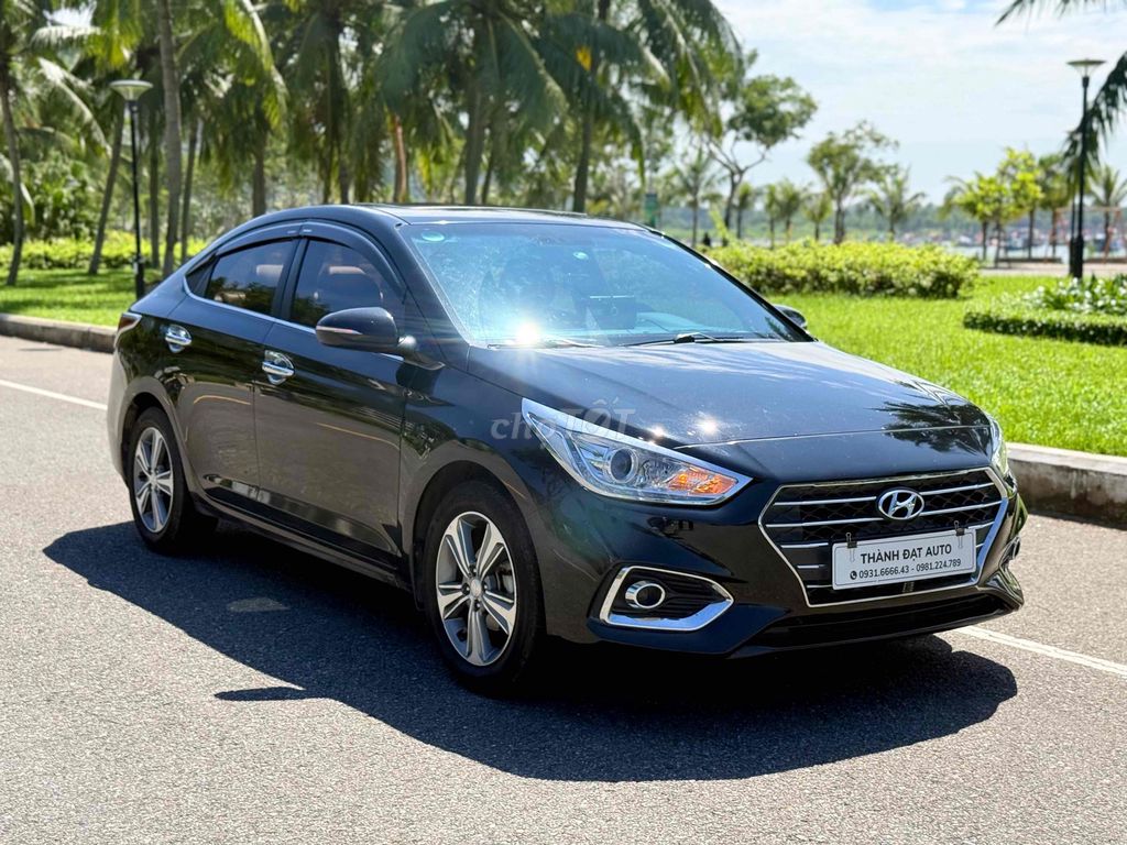 Hyundai Accent 2018 Tự động Đen 55.555 km