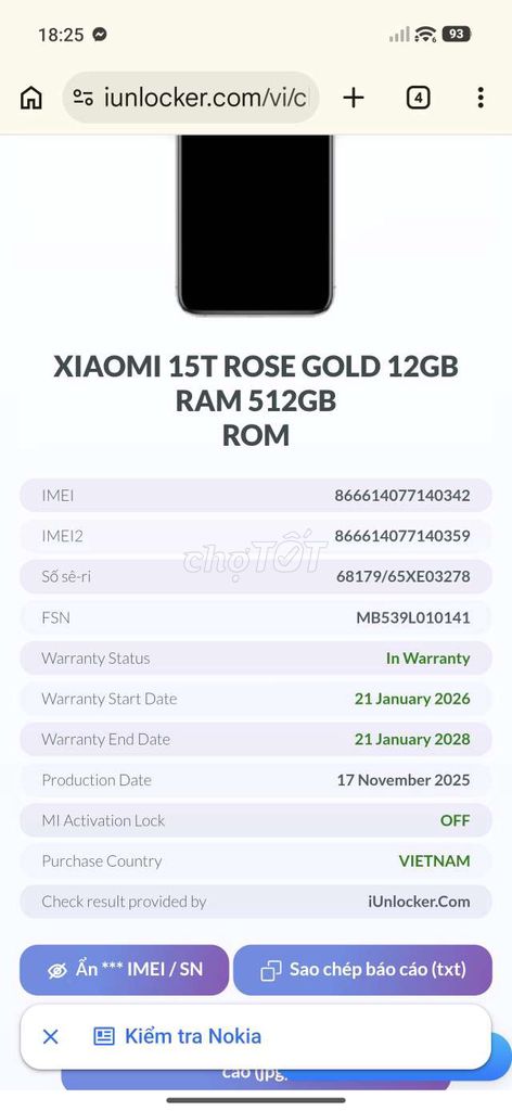Xiaomi 15T 512GB Vàng hồng. Mua bán Điện thoại tại Quận Hải An Hải Phòng được đăng bởi toàn hình 1