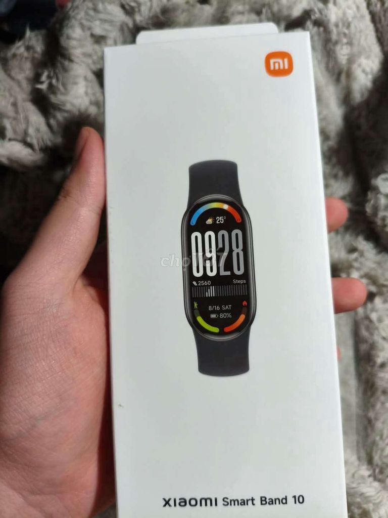 Xiaomi Smart Band 10 Đen Mới. Mua bán Thiết bị đeo thông minh tại Thành phố Dĩ An Bình Dương được đăng bởi Trang Huỳnh hình 1