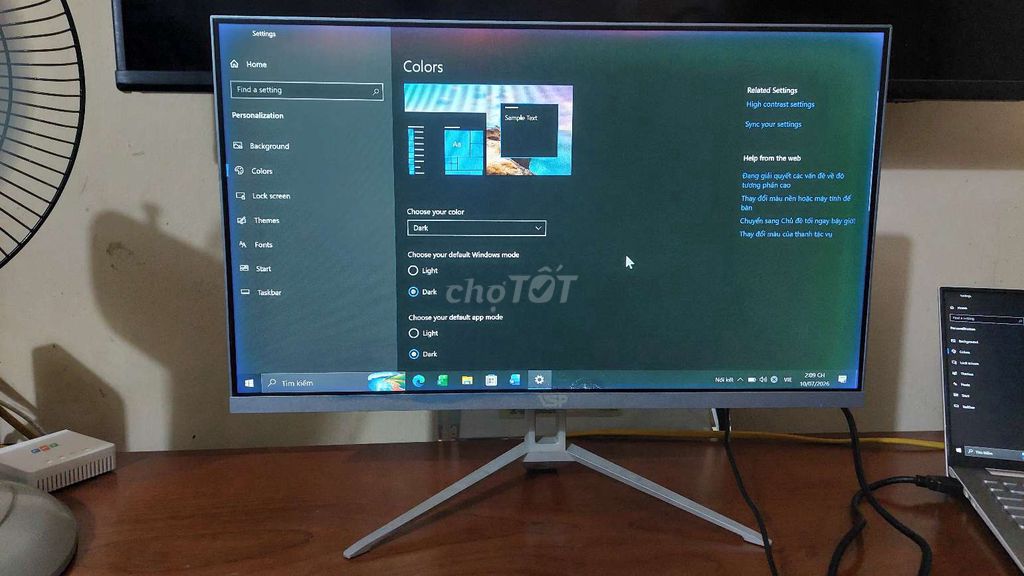 Màn hình VSP V2408S 24 inch. Mua bán Phụ kiện (Màn hình, Chuột...) tại Quận Long Biên Hà Nội được đăng bởi Ngô Anh Duy hình 1