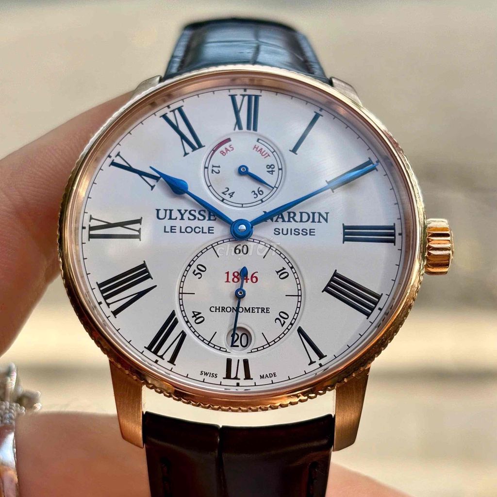 Ulysse Nardin Marine Torpilleur 1182-310/40 42mm. Mua bán Đồng hồ tại Quận Hoàng Mai Hà Nội được đăng bởi Anh Tuấn hình 1