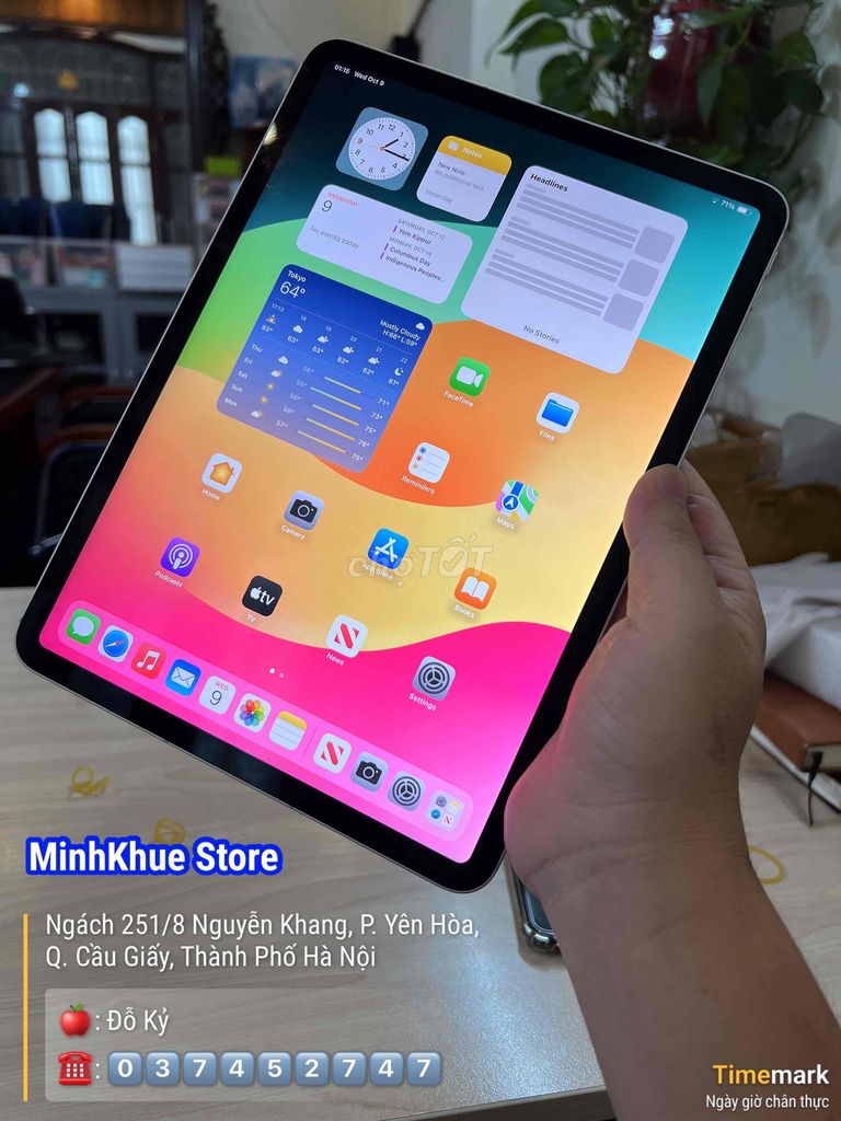 iPad Pro M1 2021 128GB wifi 5g quốc tế pin 97