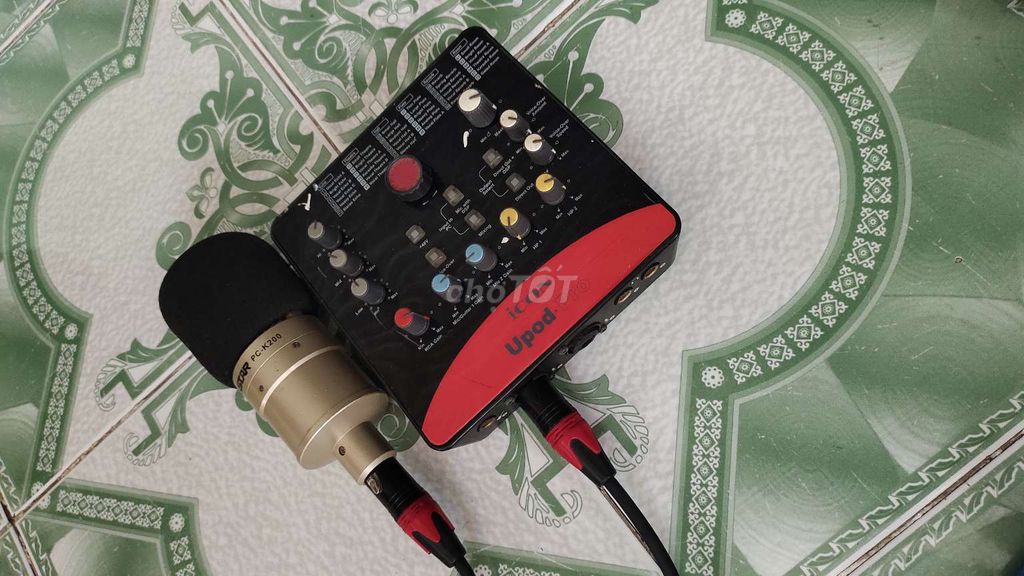 Micro Icon Upod Pro Alctron PC-K200 Đen, Đỏ. Mua bán Tivi, Âm thanh tại Thành phố Biên Hòa Đồng Nai được đăng bởi Đợi Một Chút hình 1