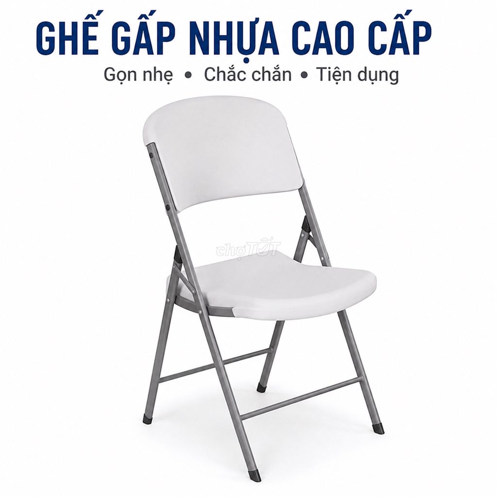 Ghế xếp Besico 52*47.5*85cm. Mua bán Bàn ghế tại Thành phố Rạch Giá Kiên Giang được đăng bởi BÙI THỊ KIM HƯƠNG hình 1