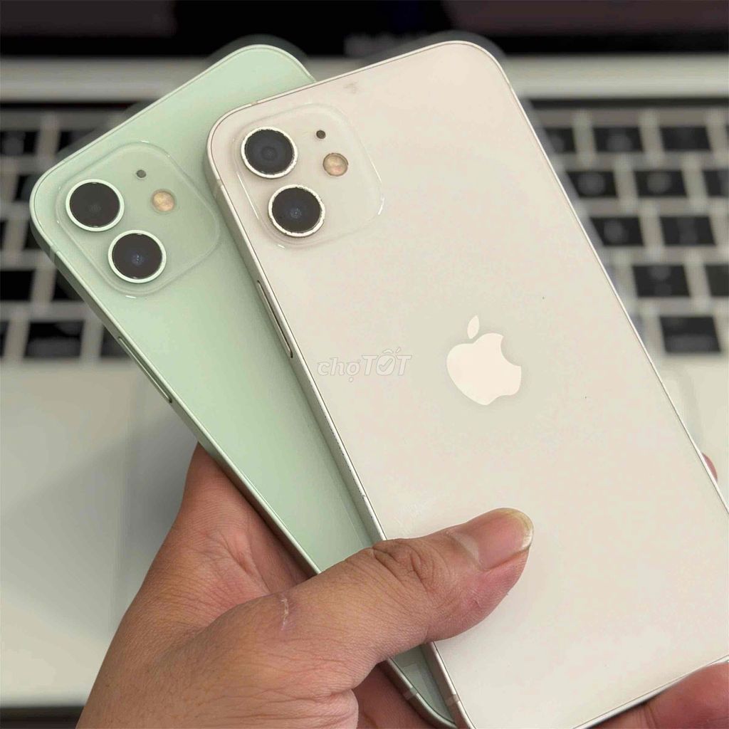 iPhone 12 64GB Trắng Xanh Quốc tế. Mua bán Điện thoại tại Thành phố Biên Hòa Đồng Nai được đăng bởi TRƯƠNG HUY HOÀNG hình 1