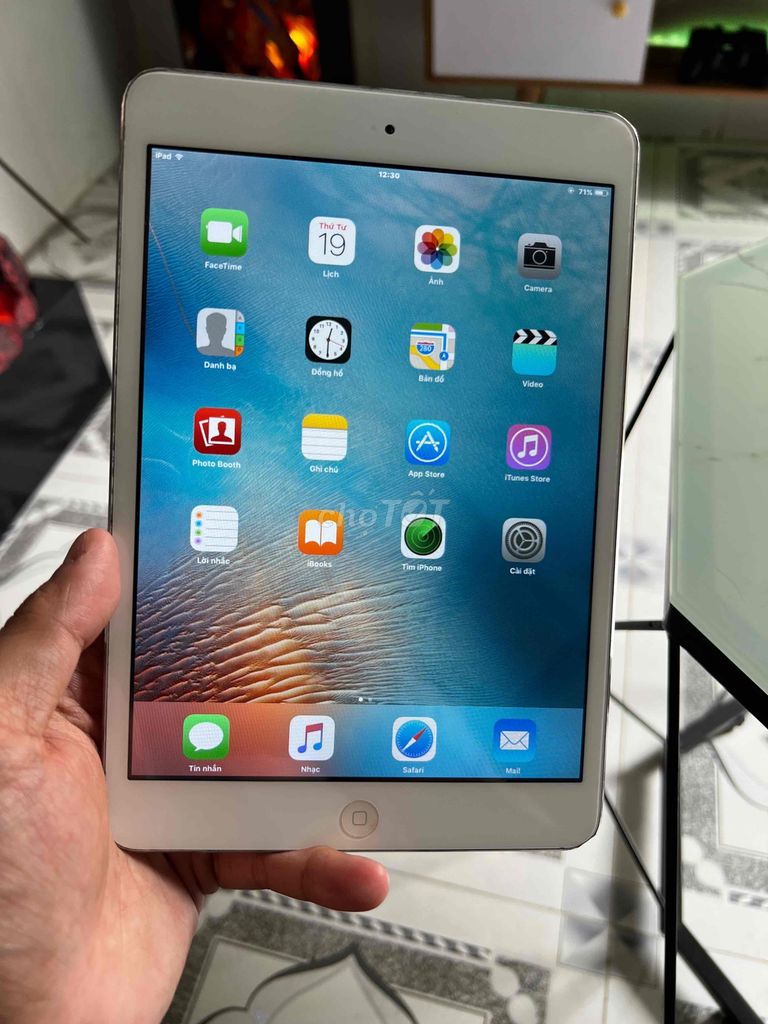 ipad mini 2 chử cháy