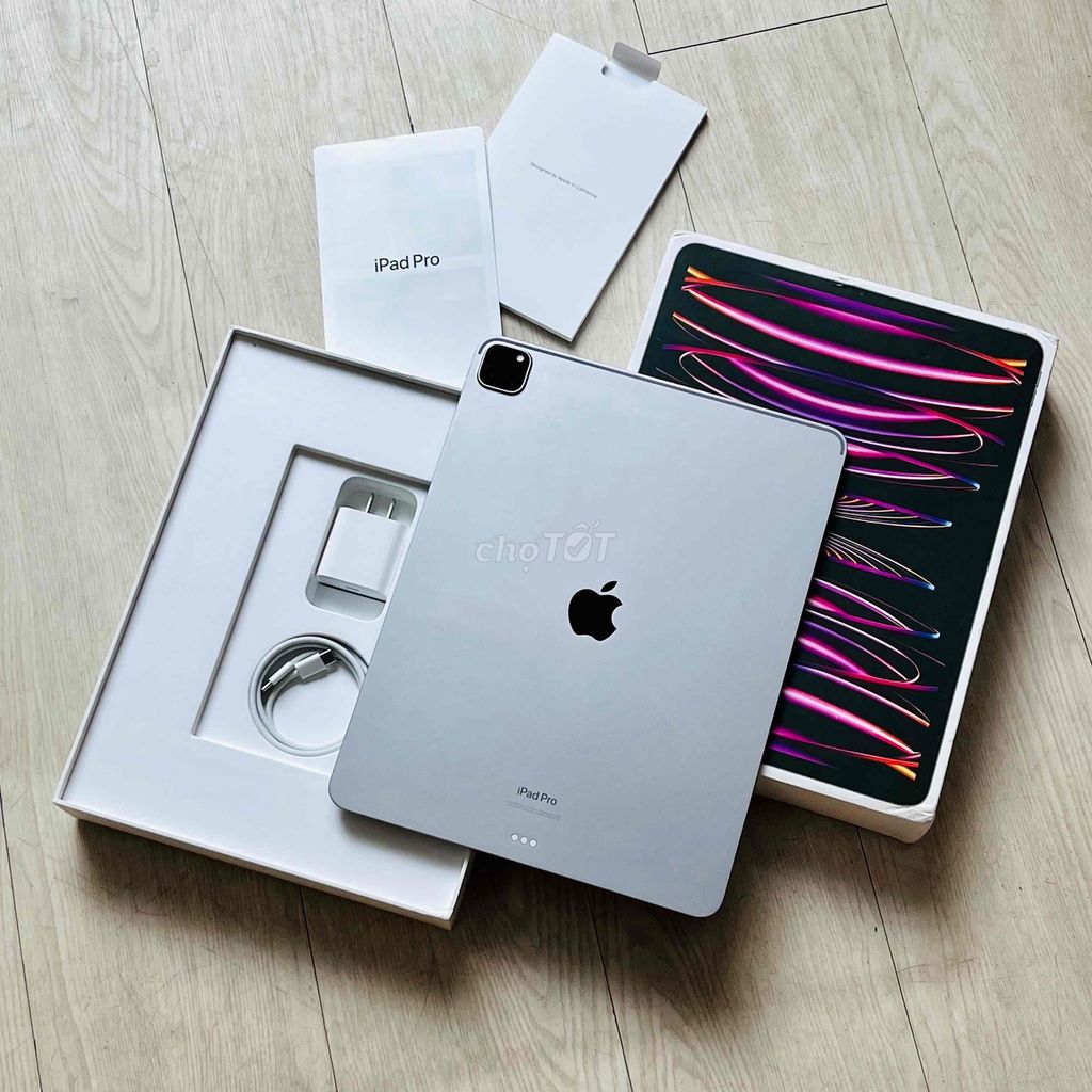 ipad pro 12.9 m2 gray 128 wifi fullbox bh T2/2025