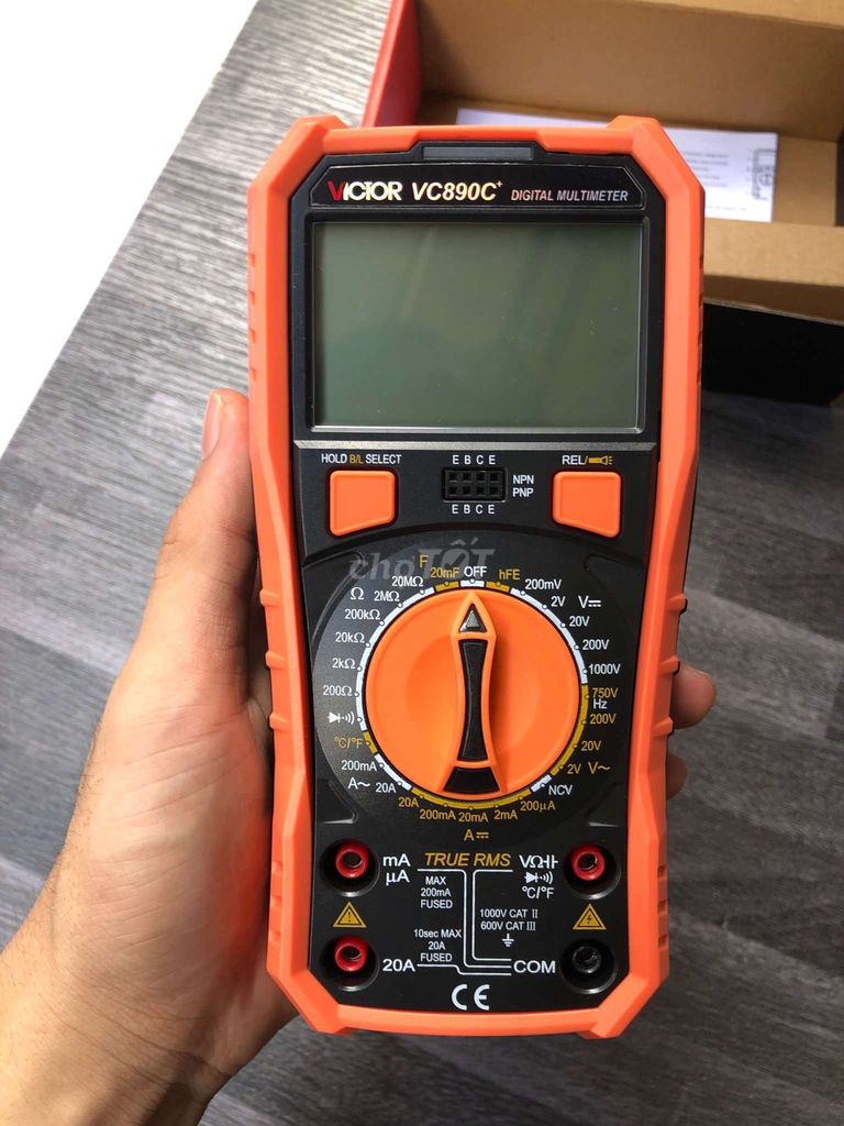 Đồng hồ vạn năng Victor VC-890C+ dùng sữa chữa xe. Mua bán Đồ chuyên dụng, Giống nuôi trồng tại Quận 1 Tp Hồ Chí Minh được đăng bởi Minh Luân hình 1